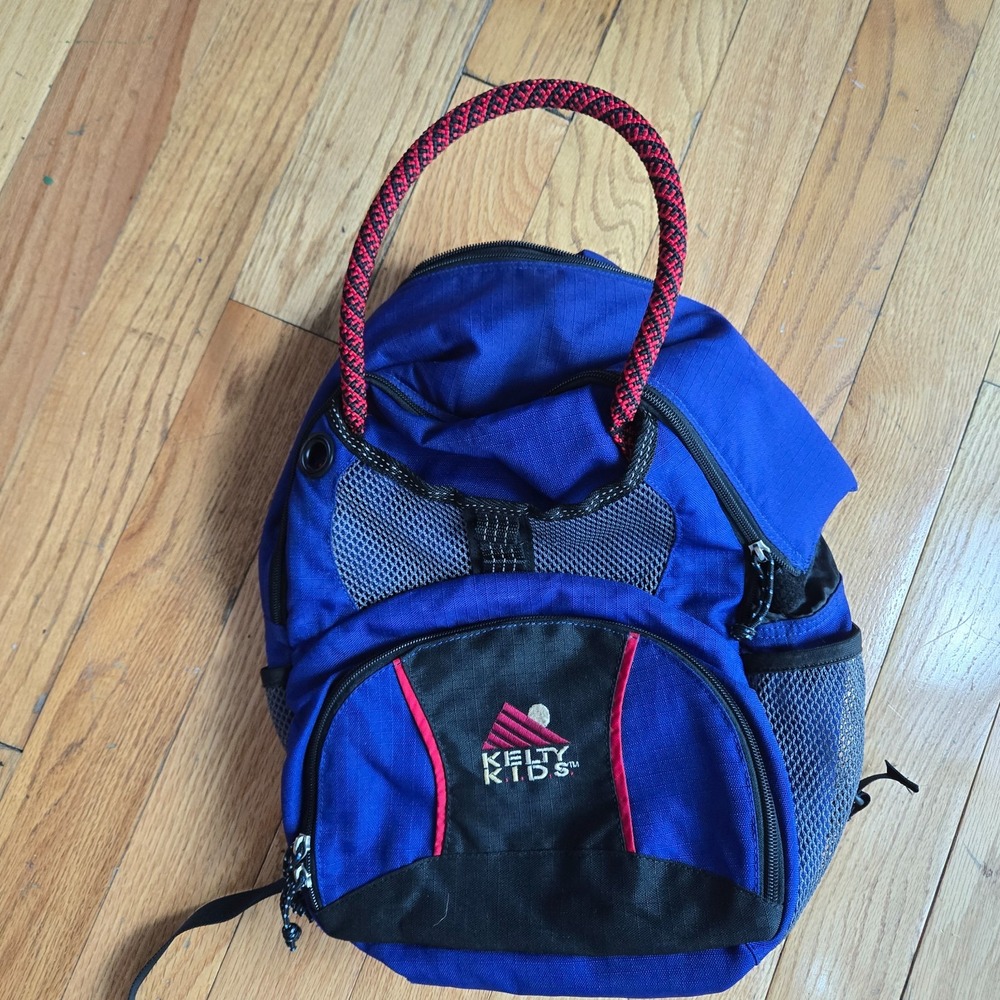 Kelty Kids Summit Hiking Carrier Blue Black 16" x 13"
